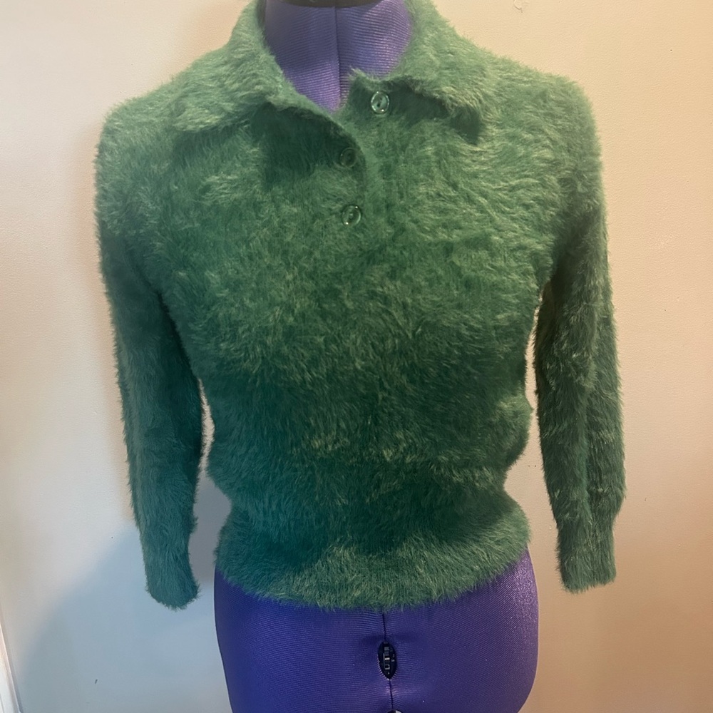 Zara Knit Emerald Pullover